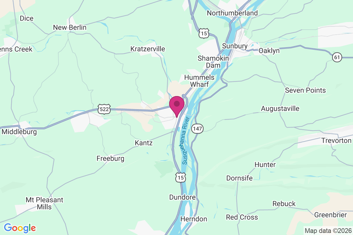 Carte de Selinsgrove