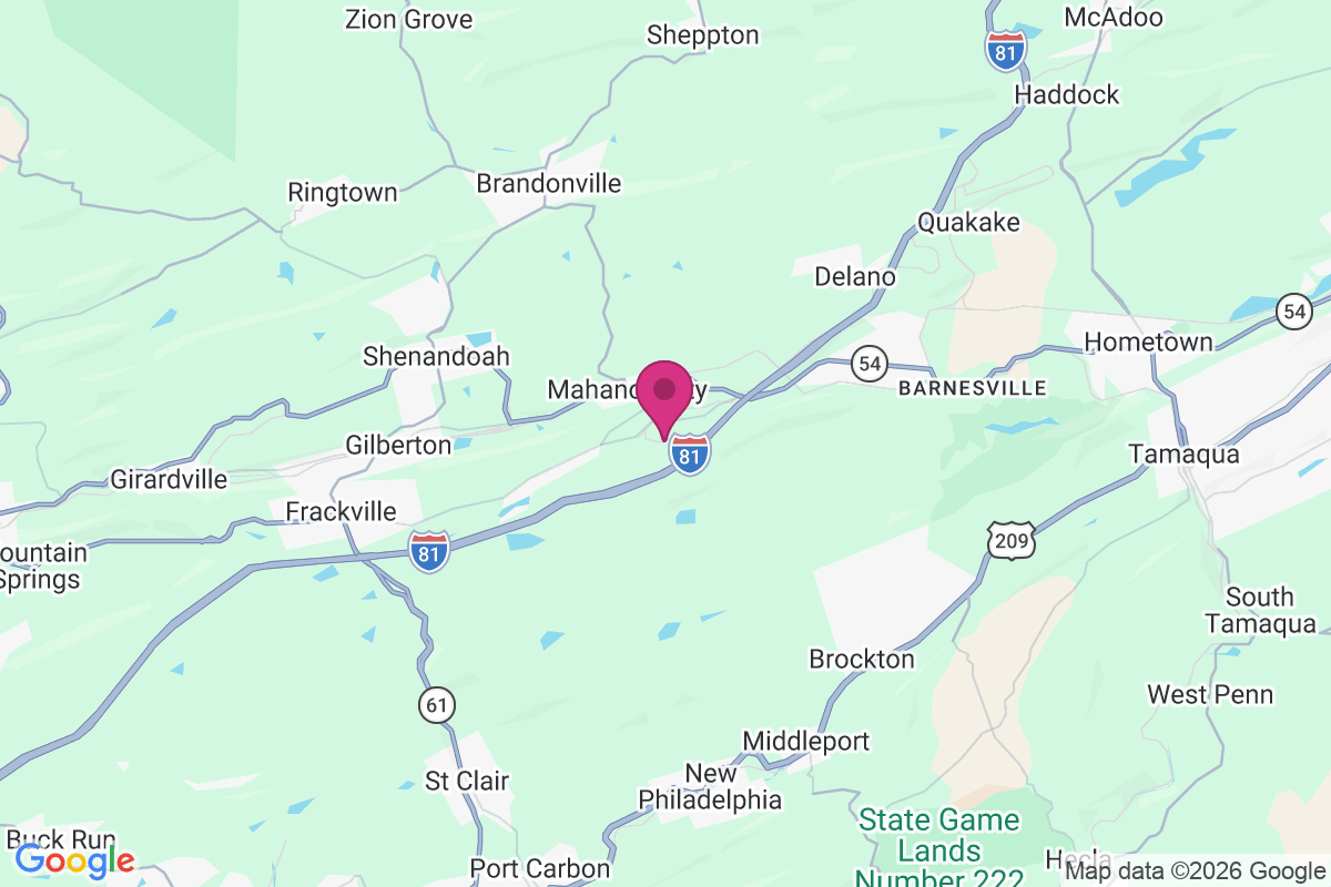 Carte de Newton Junction