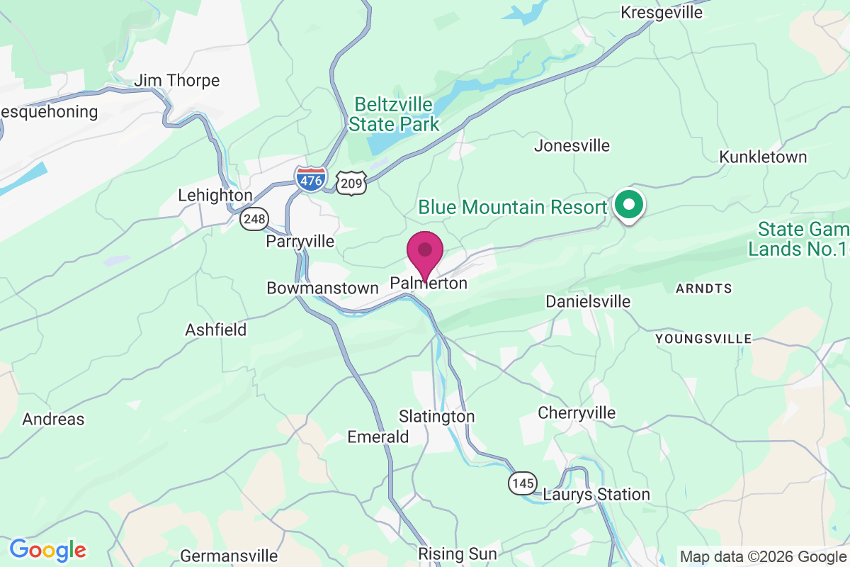 Carte de Palmerton