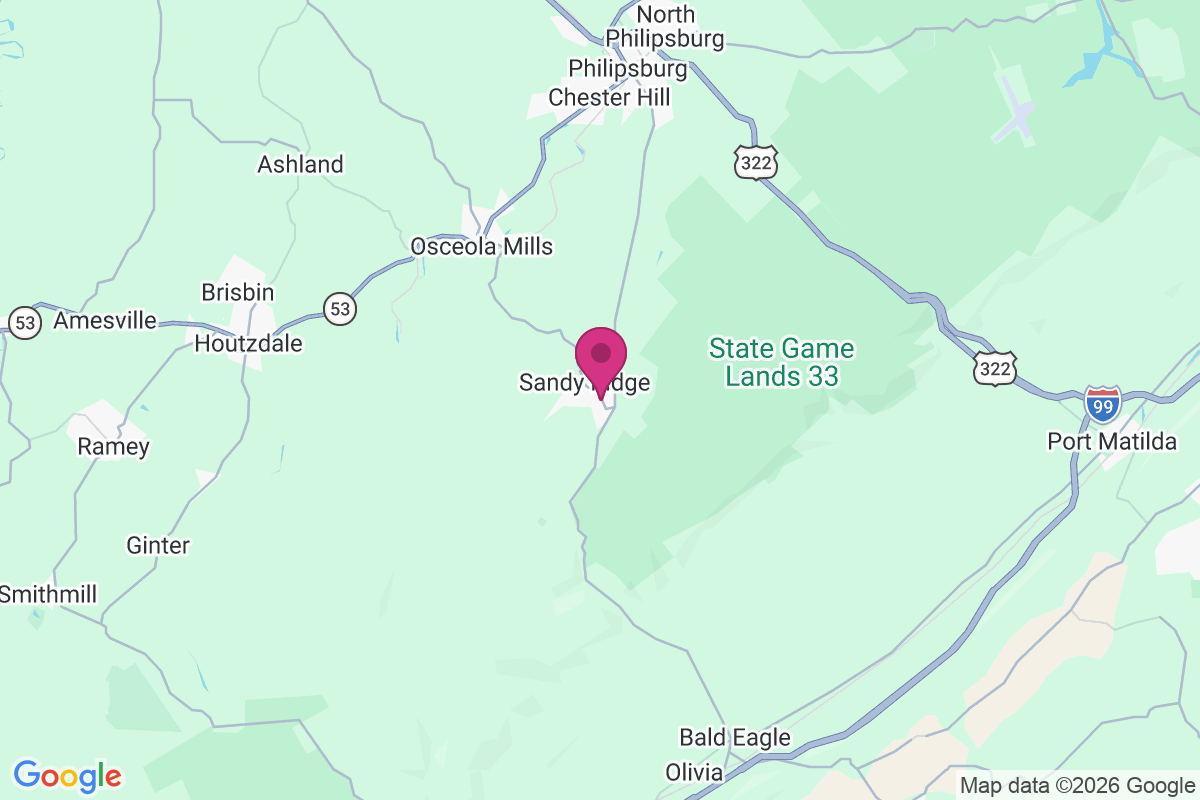 Carte de Sandy Ridge