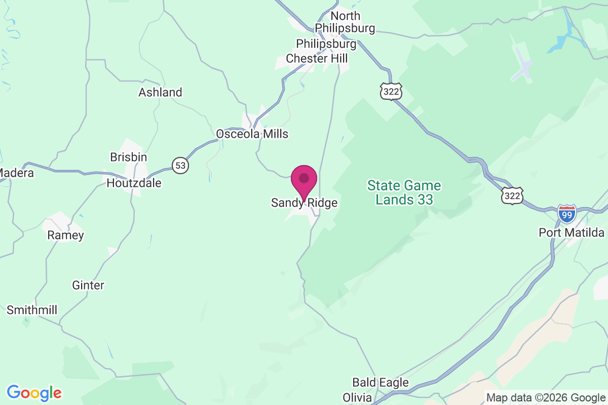 Carte de Sandy Ridge