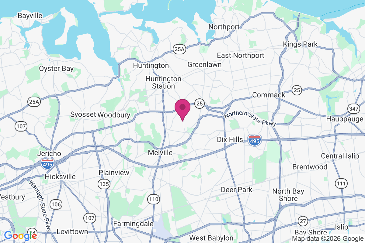 Carte de South Huntington