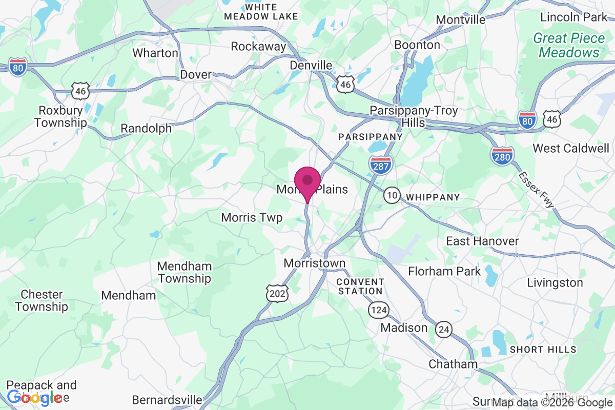 Carte de Morris Plains