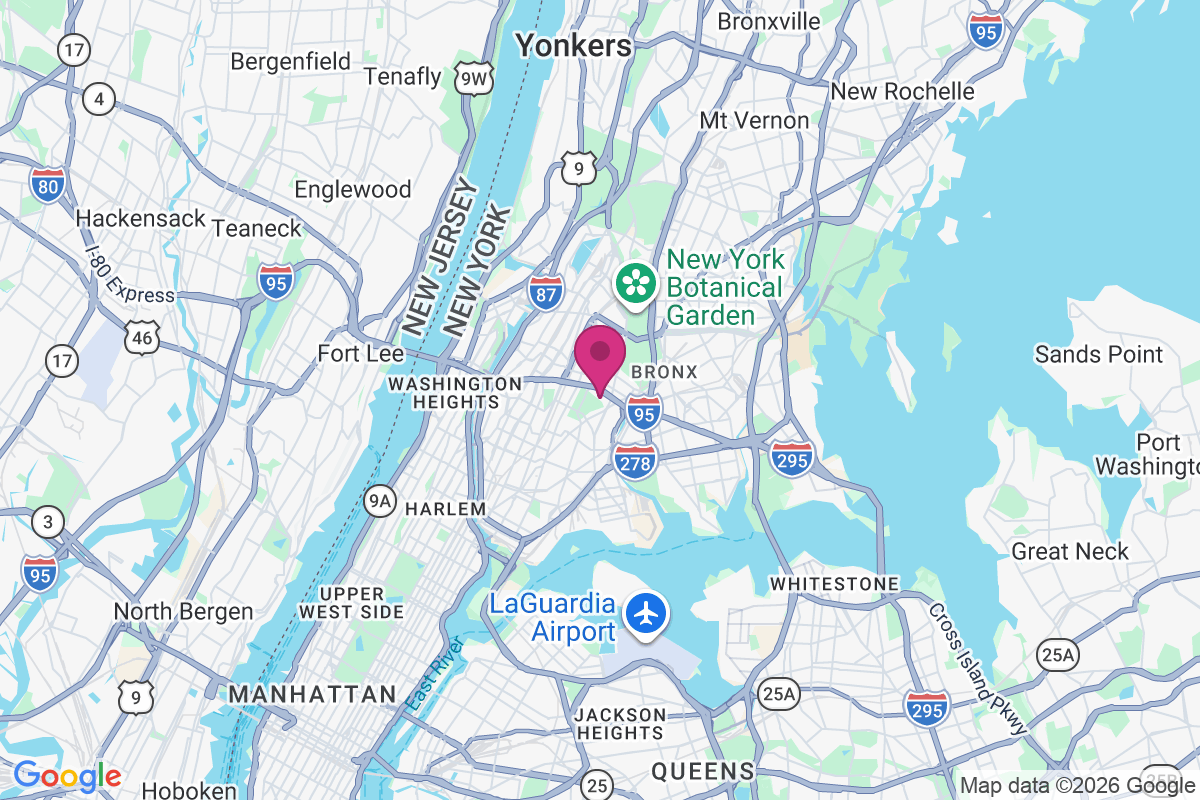 Carte de East Tremont