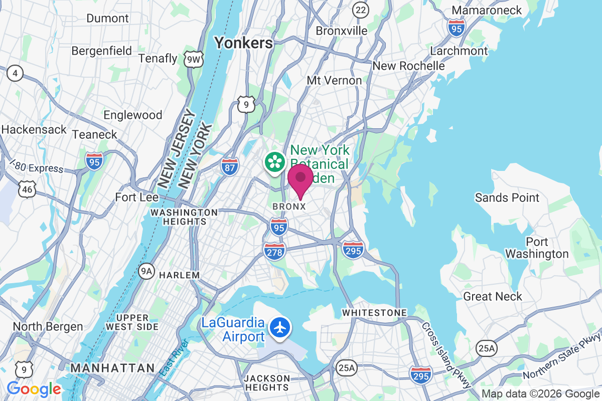 Carte de Bronxdale