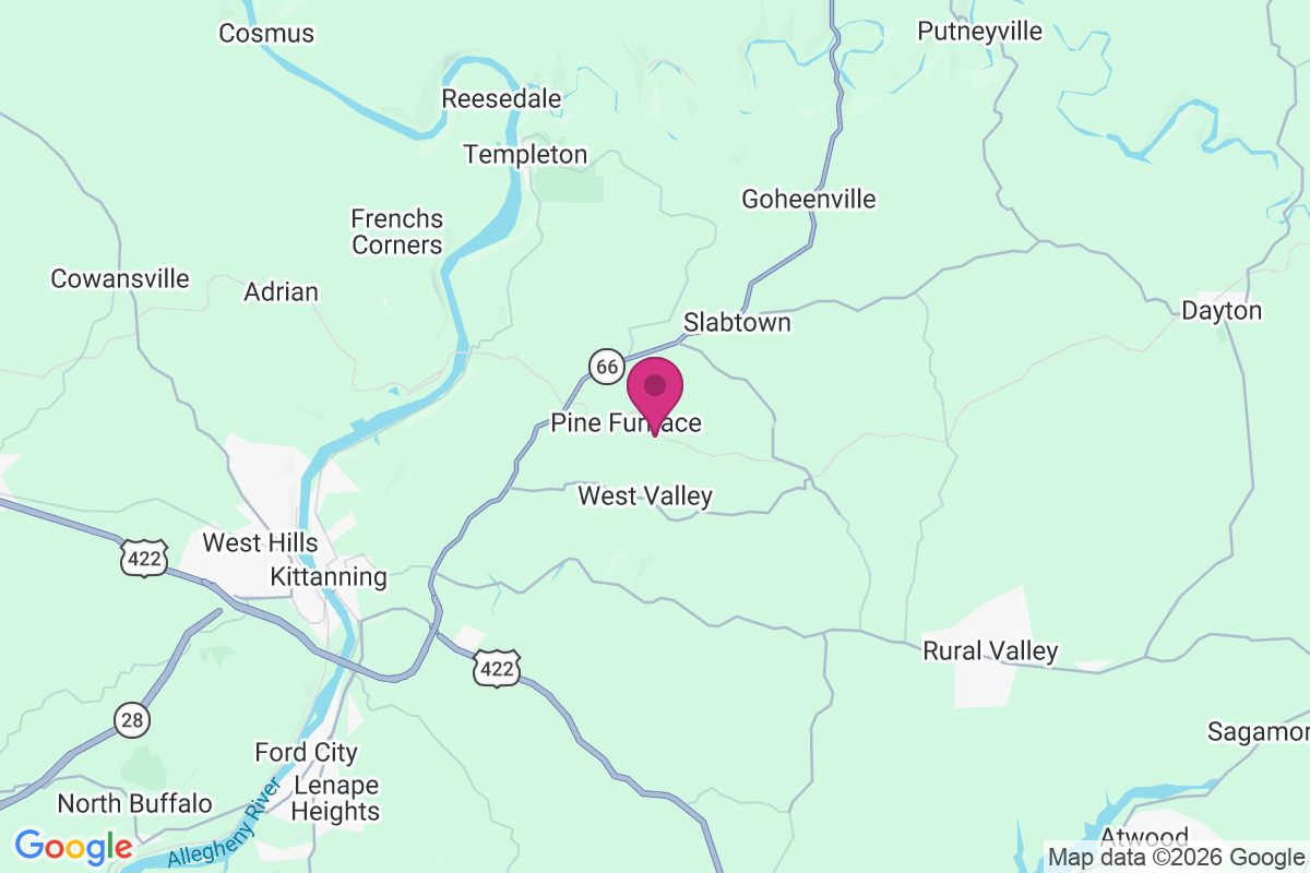 Carte de Pine Furnace