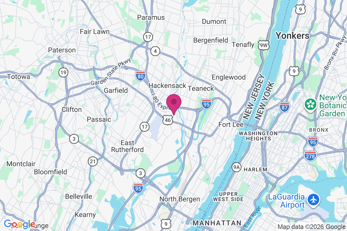 Carte de South Hackensack