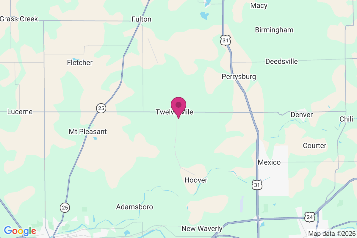 Carte de Twelve Mile