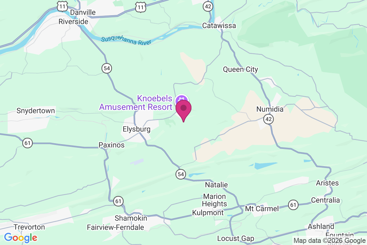 Carte de Knoebels Grove
