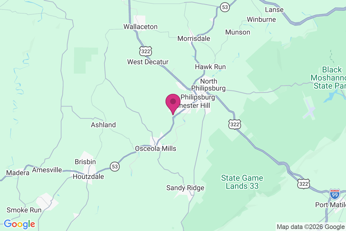 Carte de Gearhartville