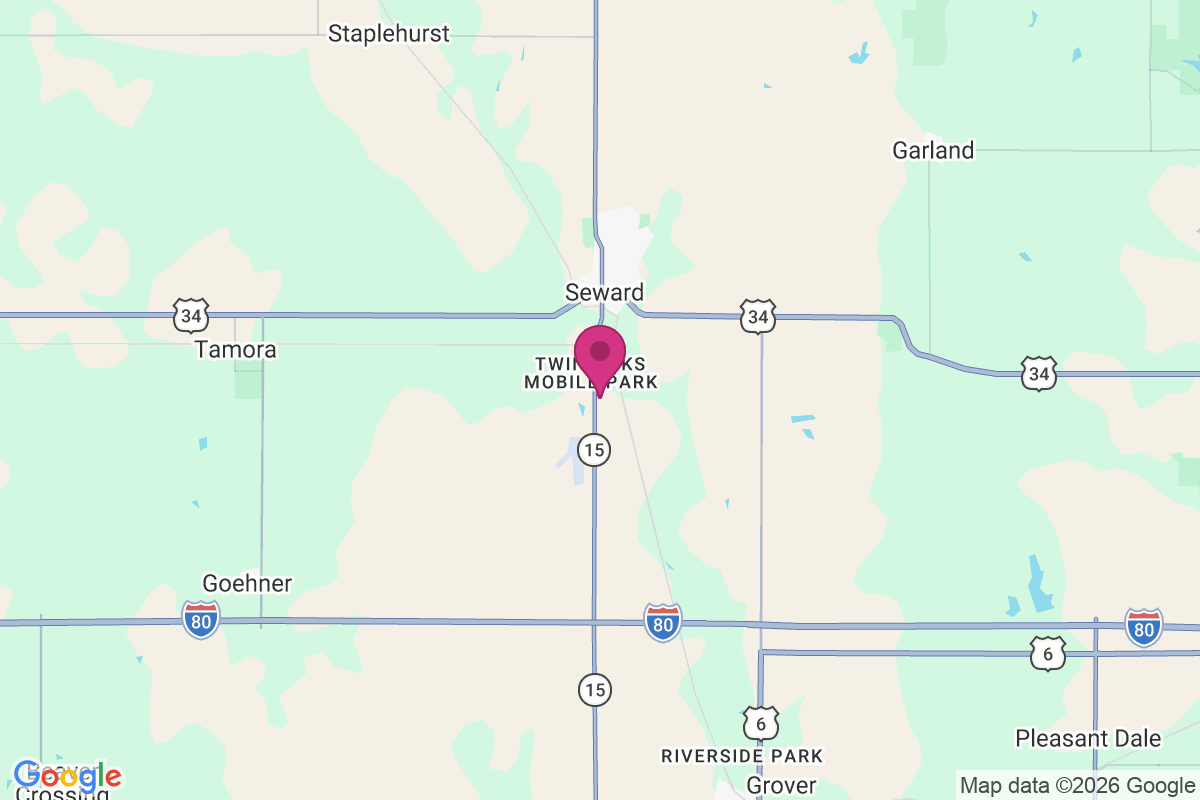Carte de Twin Oaks Mobile Park