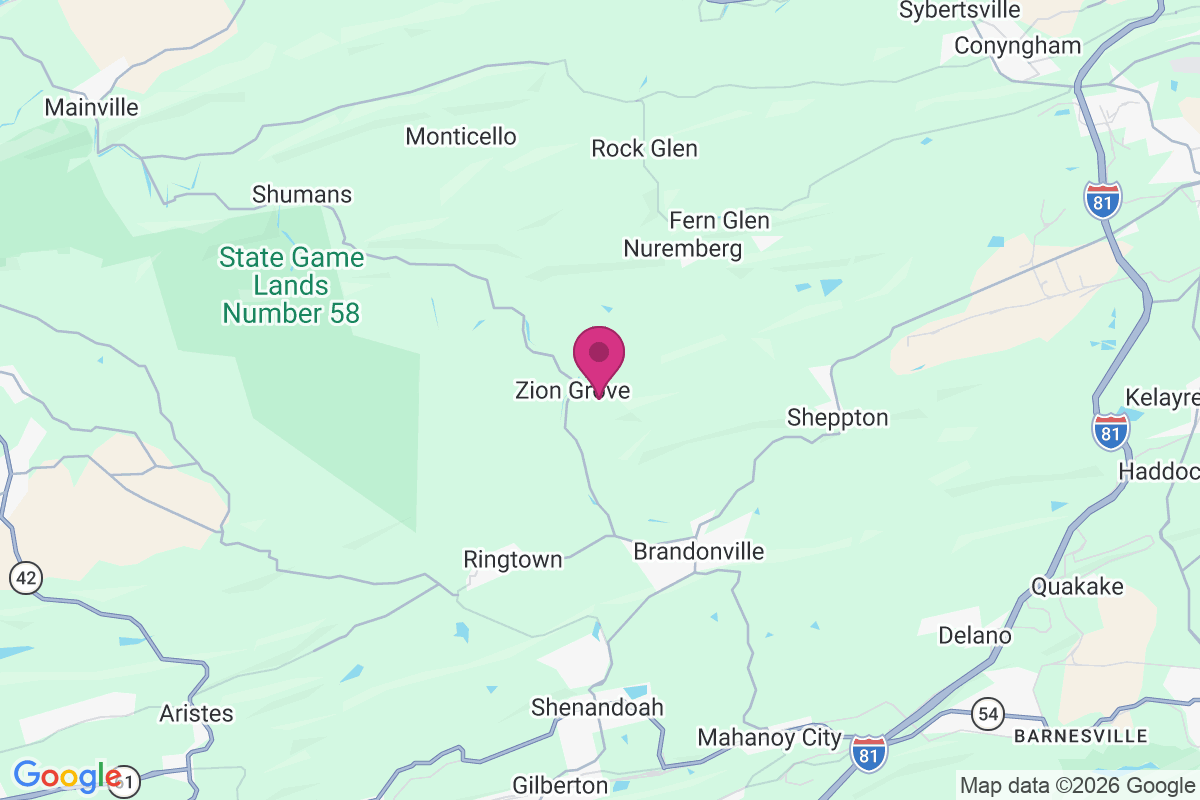 Carte de Zion Grove