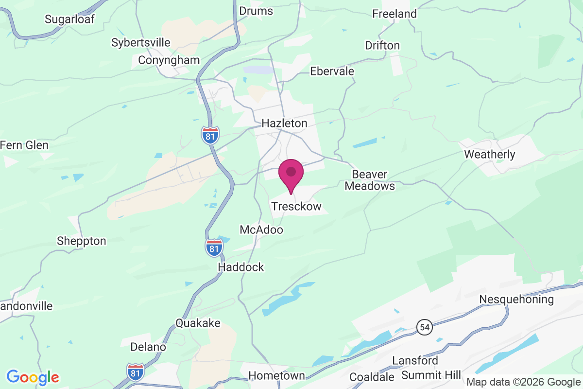 Carte de Jeansville
