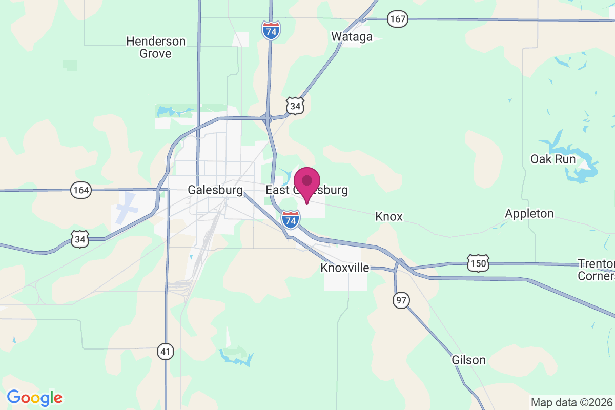 Carte de East Galesburg
