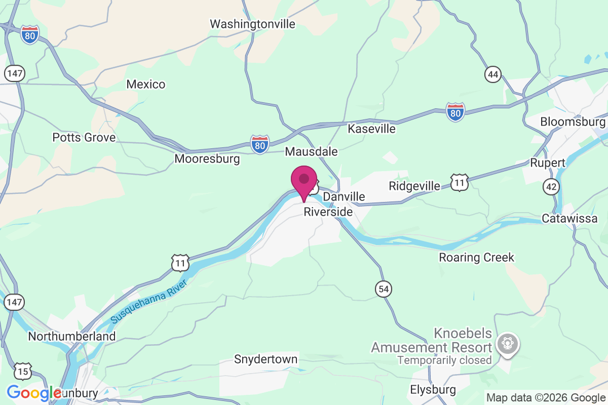 Carte de South Danville