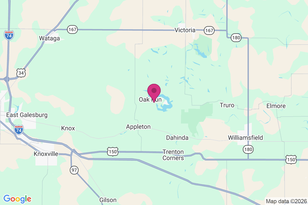 Carte de Oak Run