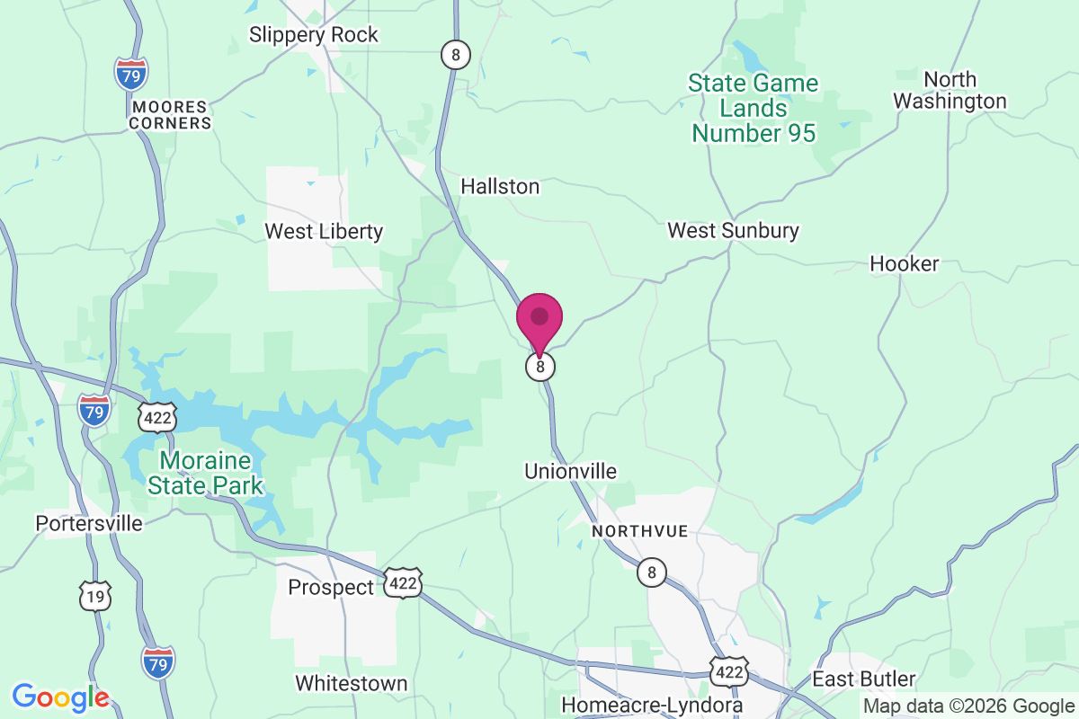 Carte de Muddy Creek