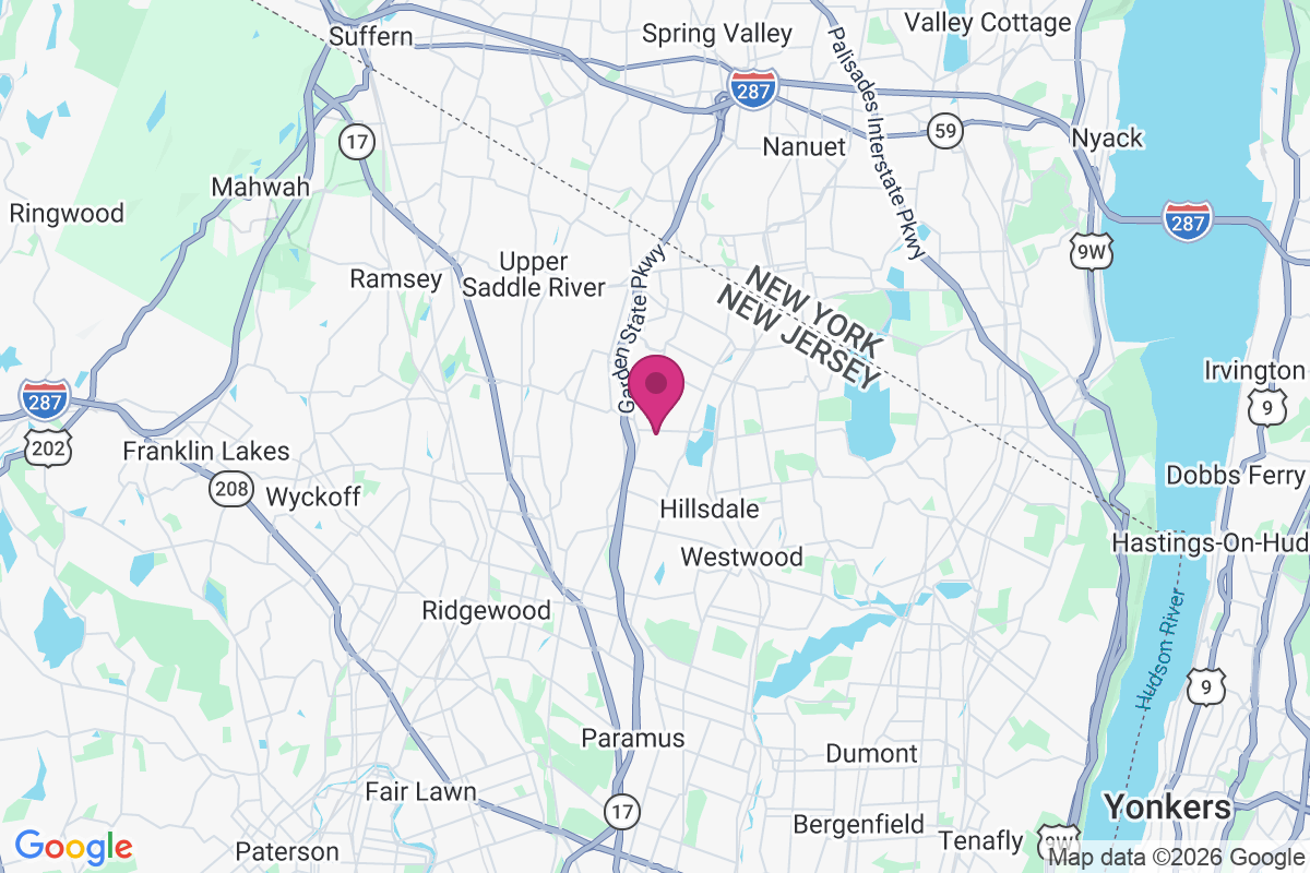 Carte de Woodcliff Lake