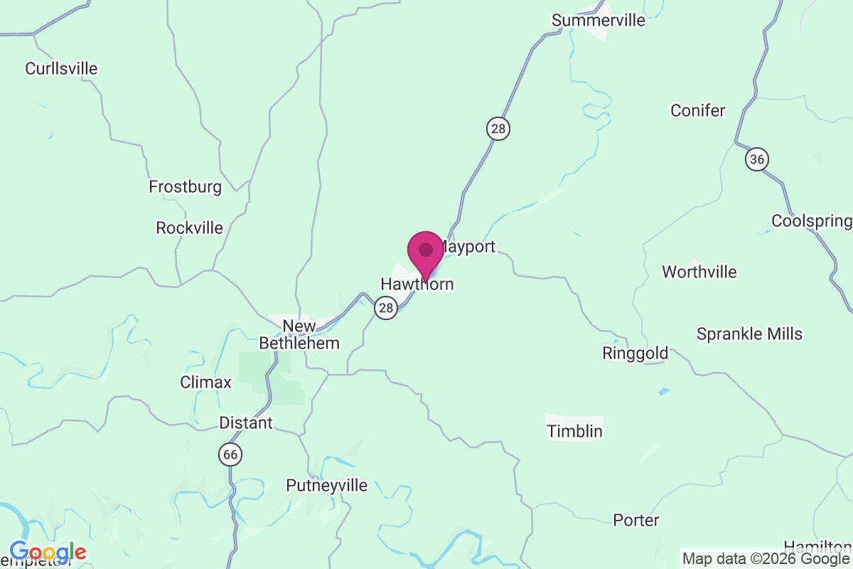 Carte de Hawthorn