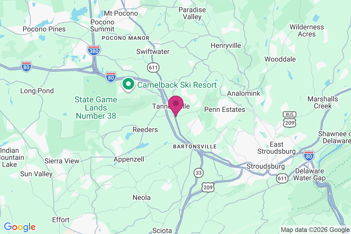 Carte de Lower Tannersville