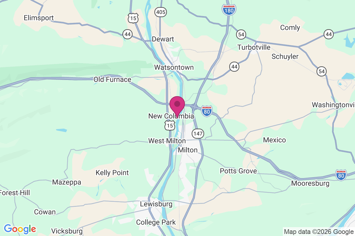 Carte de New Columbia