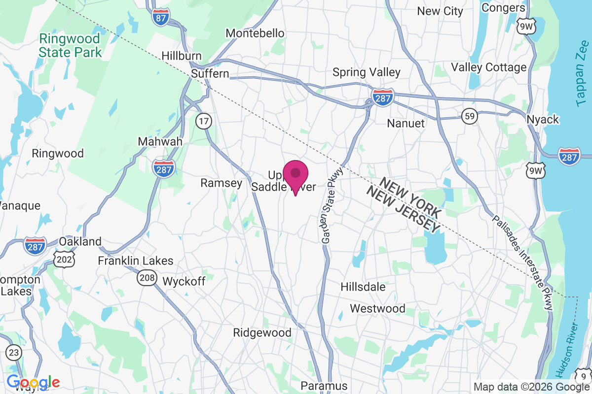 Carte de Upper Saddle River