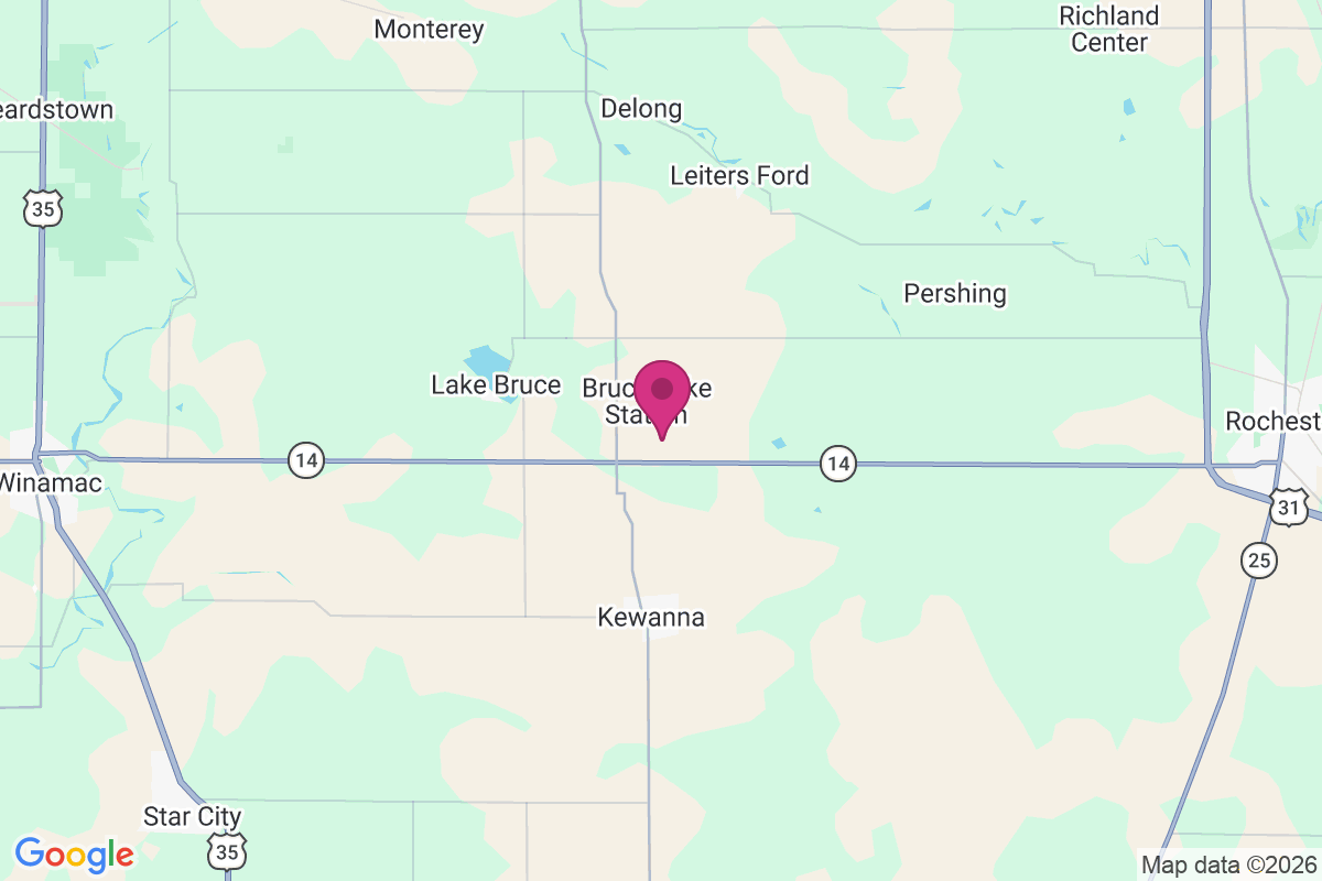 Carte de Bruce Lake Station