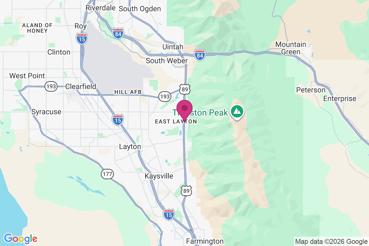 Carte de East Layton
