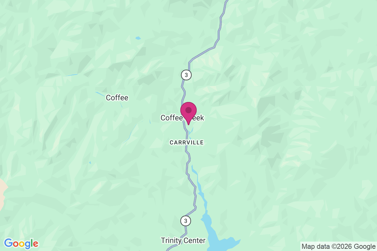Carte de Coffee Creek