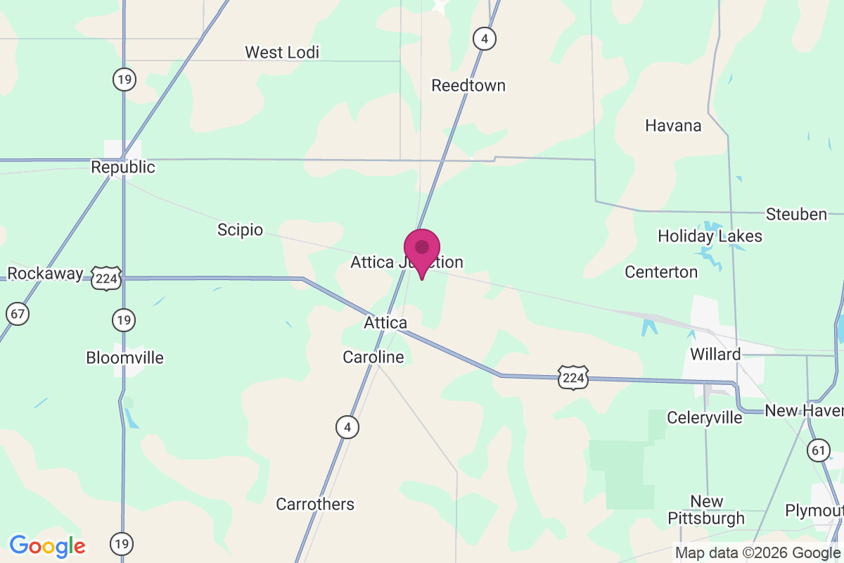 Carte de Attica Junction