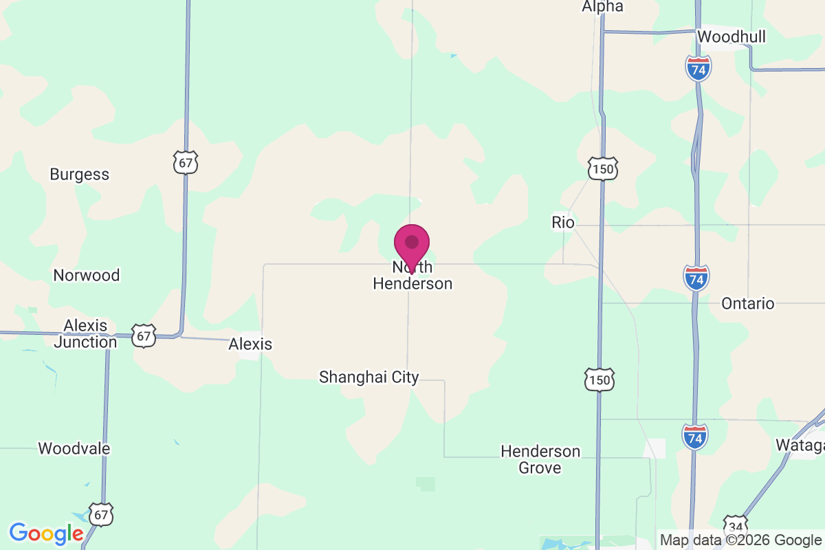 Carte de North Henderson