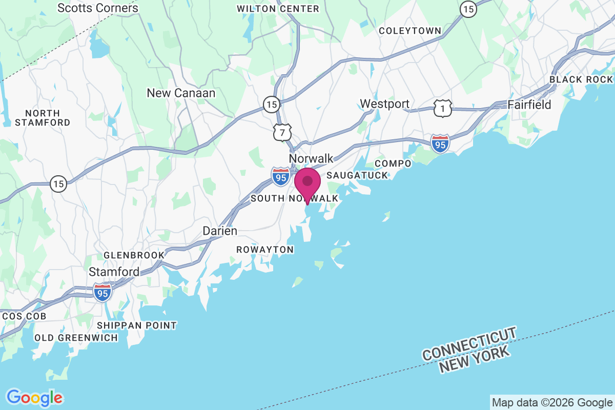 Carte de South Norwalk