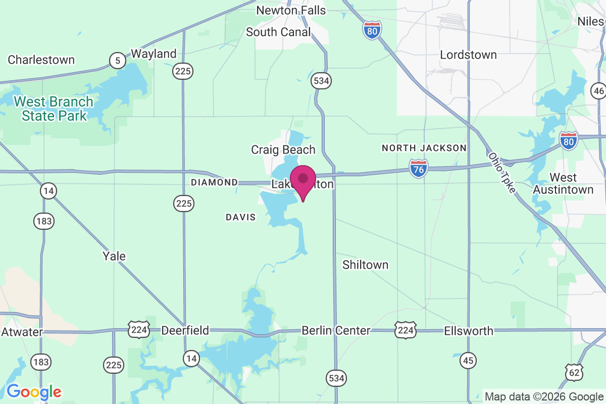 Carte de Lake Milton