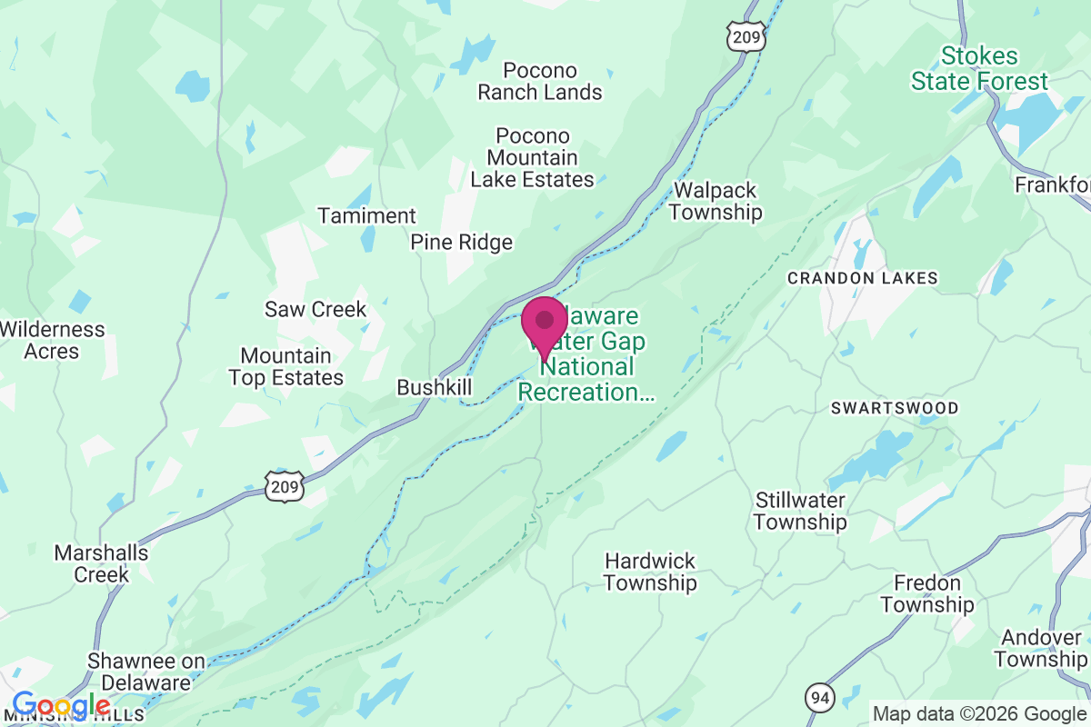 Carte de Flatbrookville