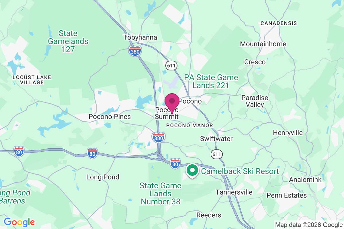 Carte de Pocono Summit