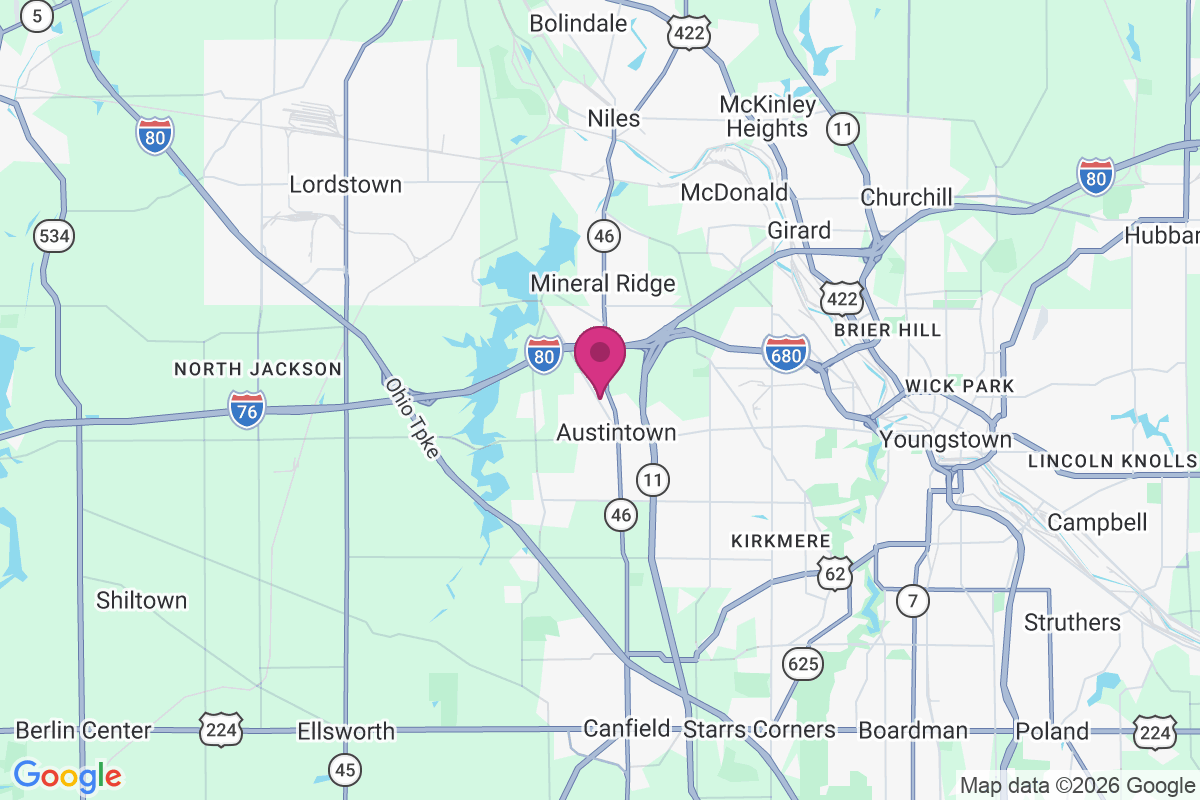 Carte de Shively Corners