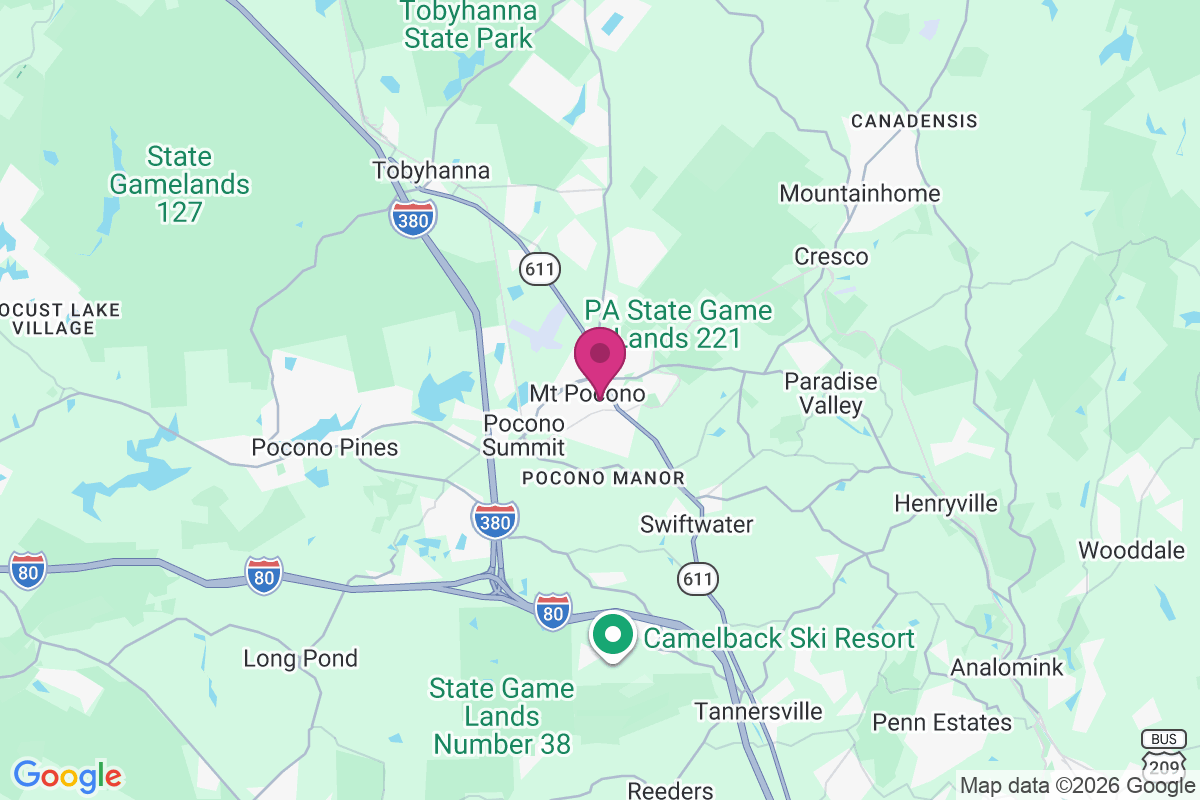 Carte de Mount Pocono