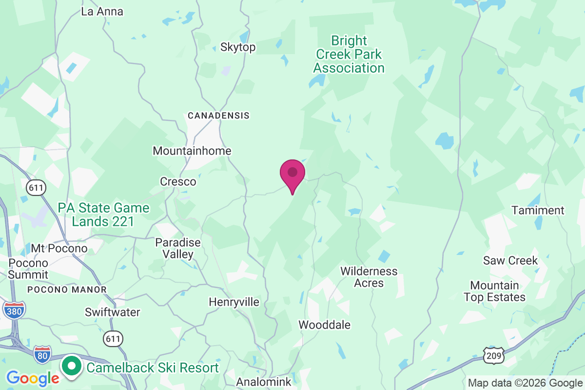 Carte de Snow Hill Falls