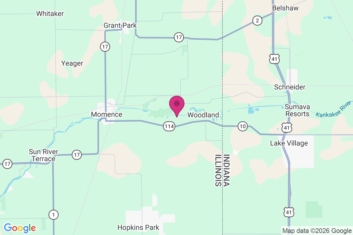 Carte de Log Cabin Camp