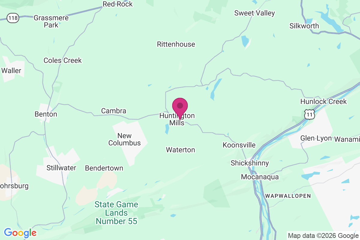 Carte de Huntington Mills