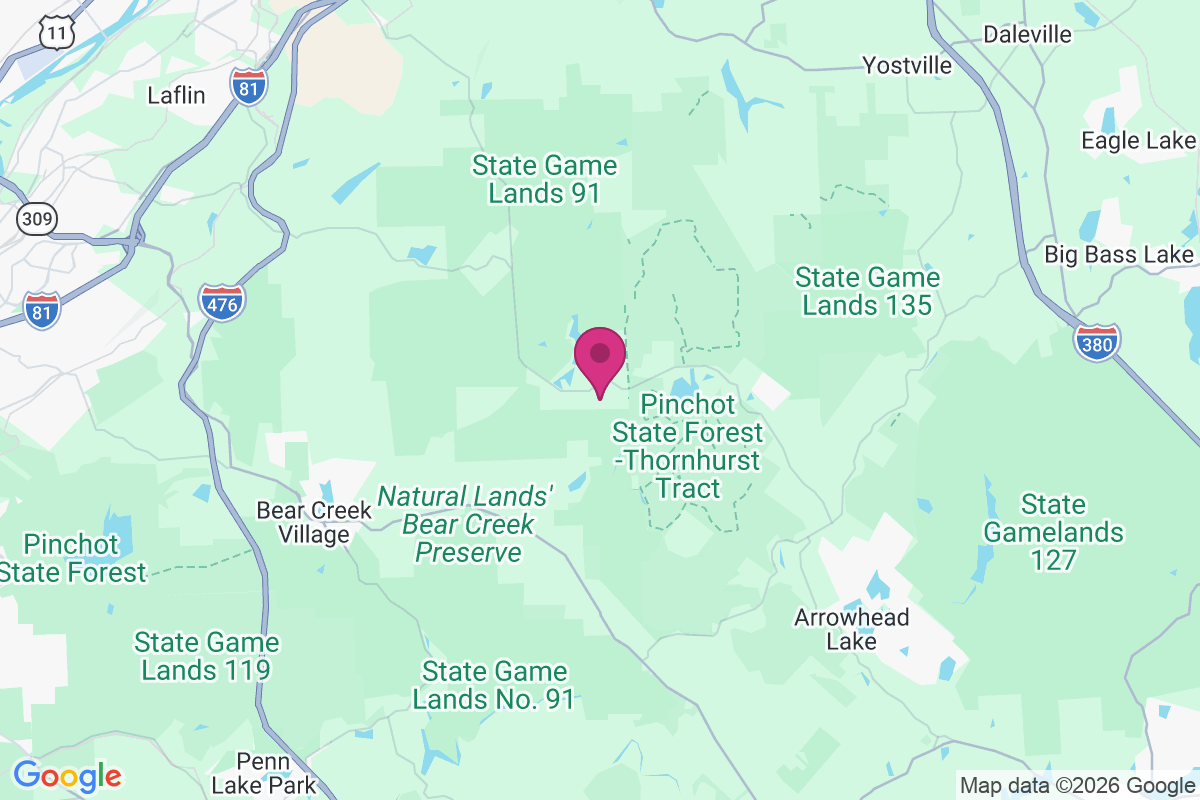 Carte de Pleasant View Summit