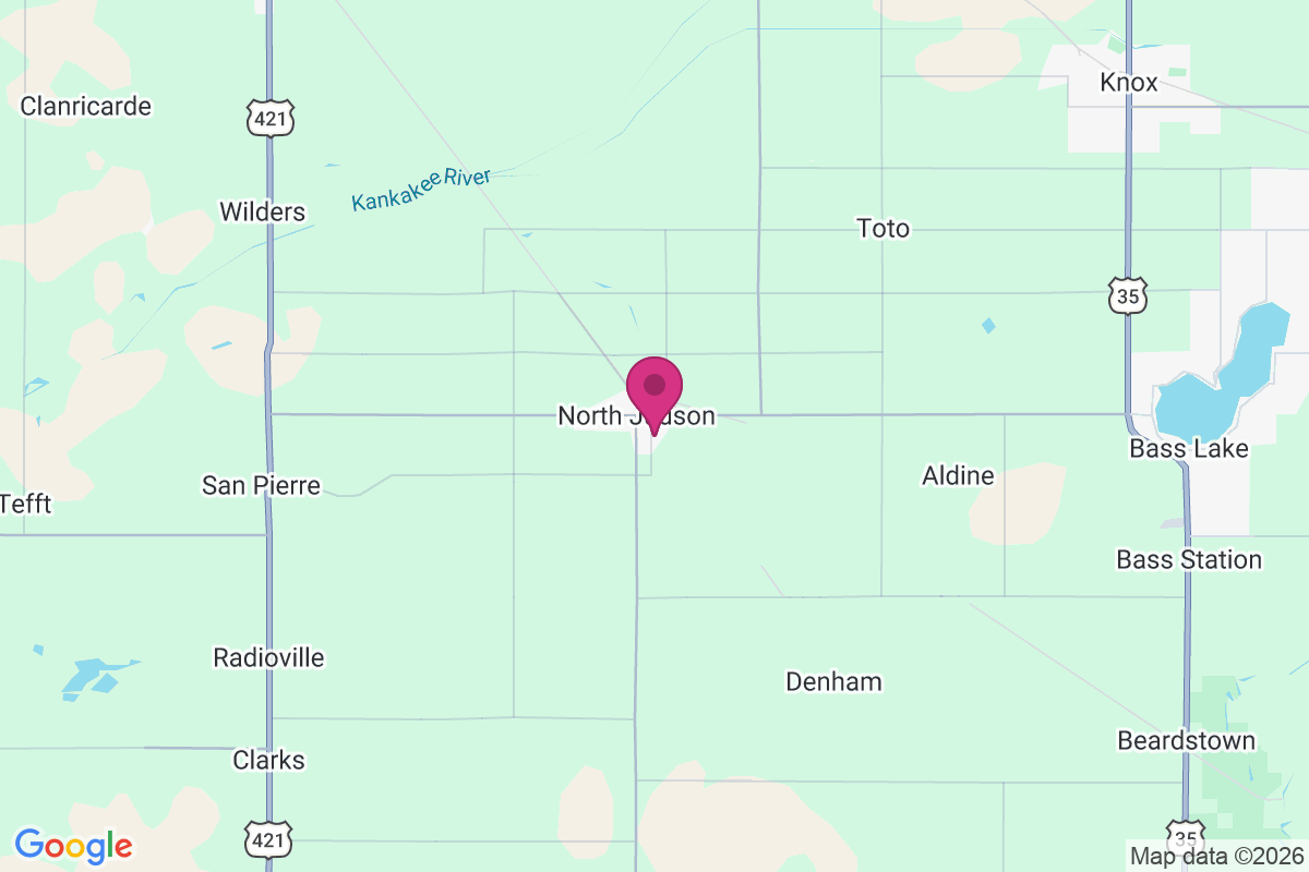 Carte de North Judson