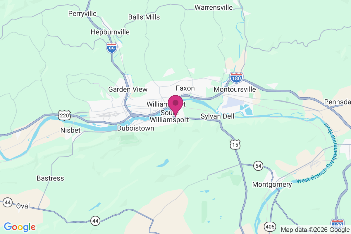 Carte de South Williamsport