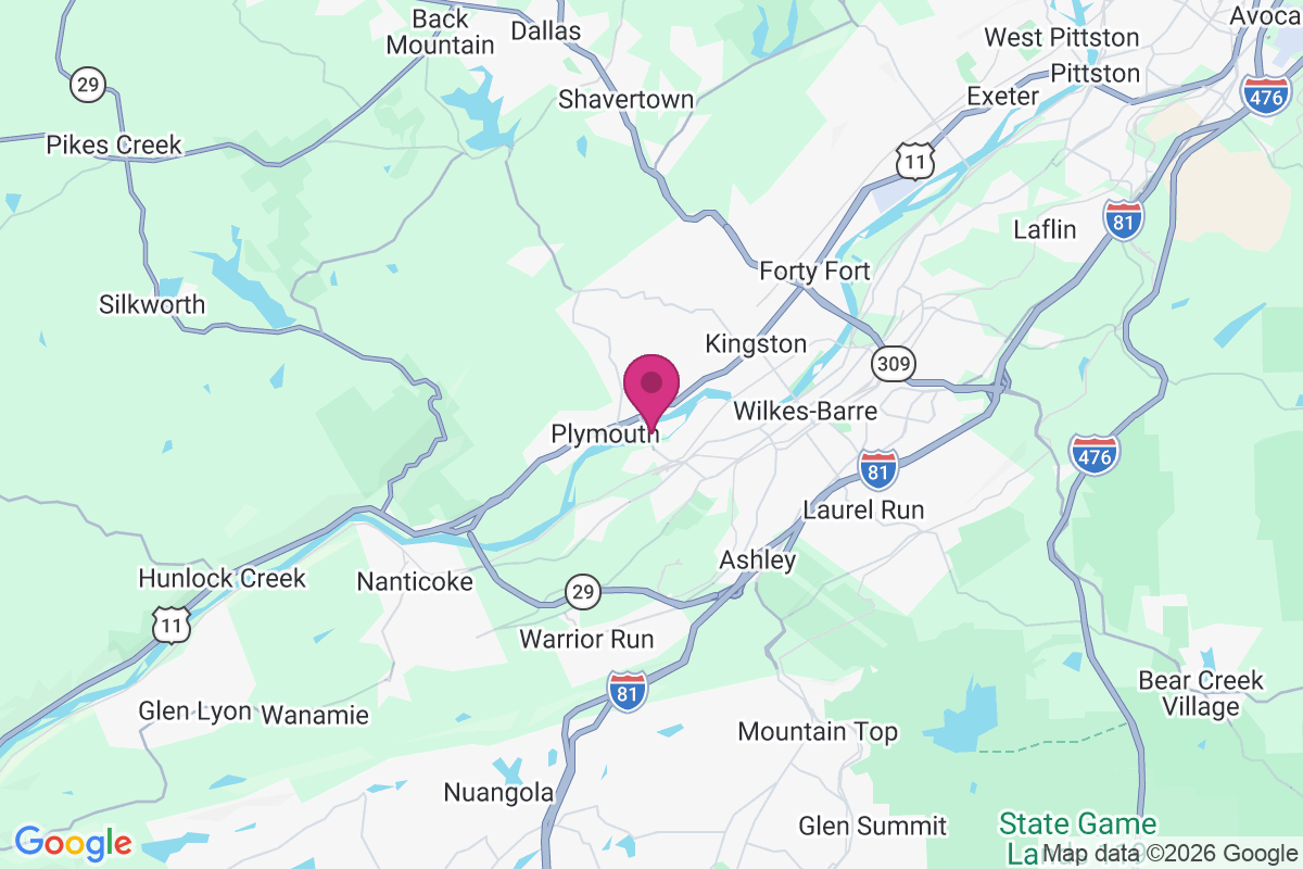 Carte de Larksville
