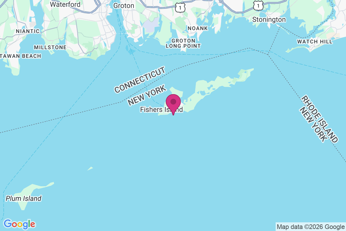 Carte de Fishers Island