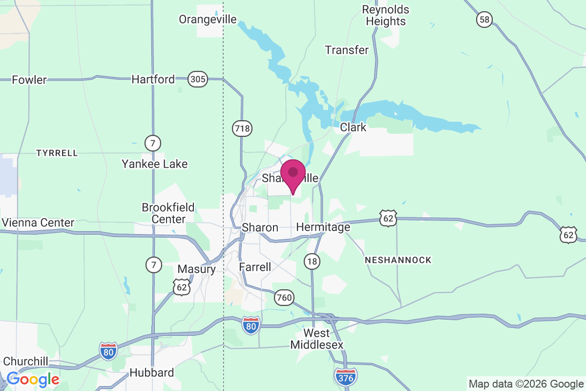 Carte de Sharpsville