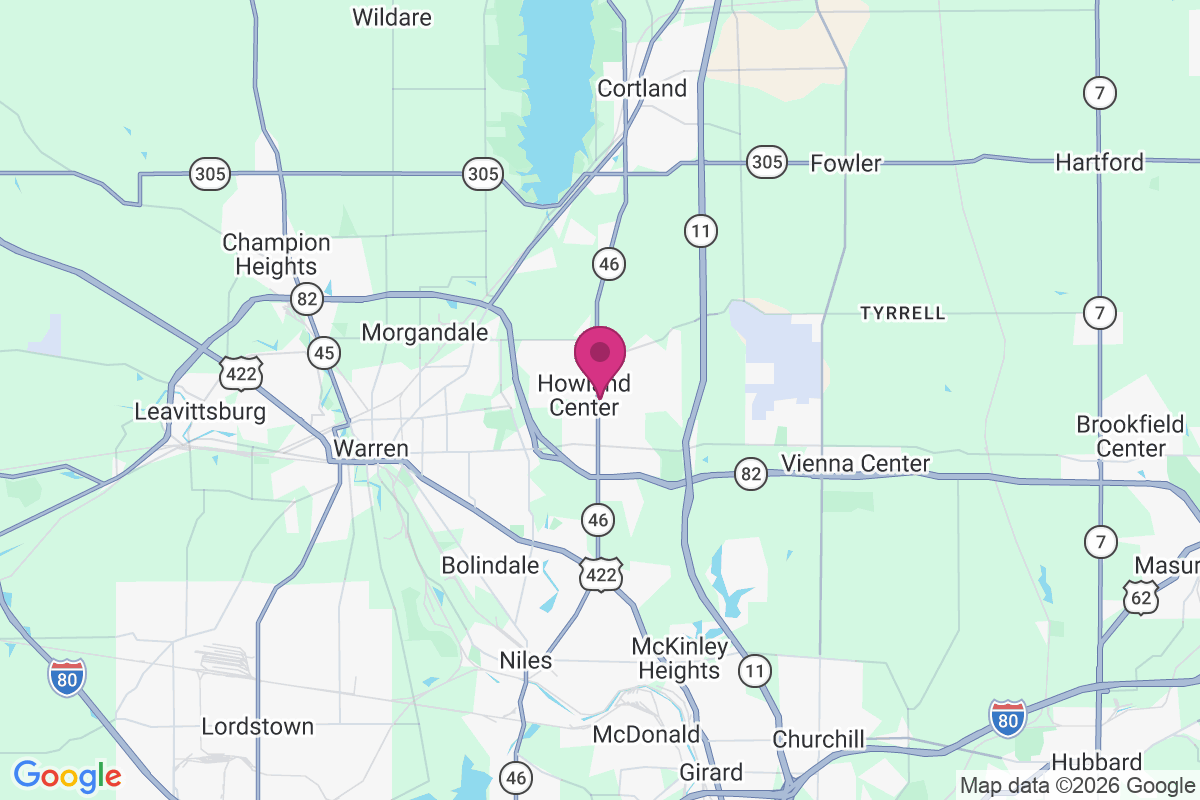 Carte de Howland Center