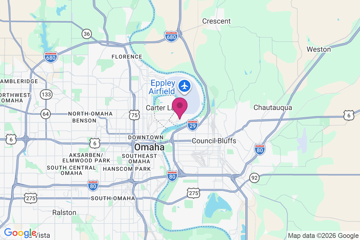 Carte de East Omaha
