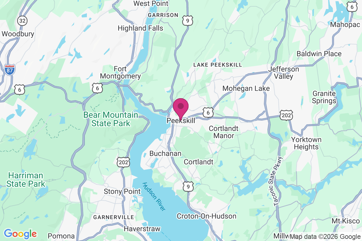 Carte de Peekskill