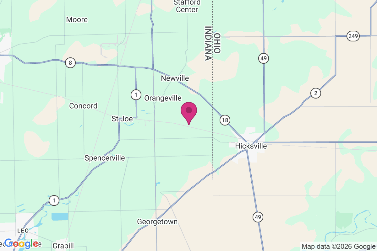Carte de Newville Center